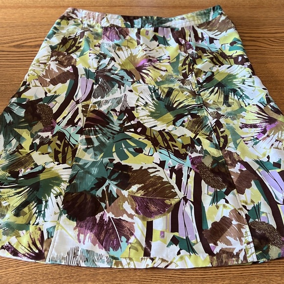 Koret Tropical Print Top XL & Skirt 18 Set - Picture 10 of 13